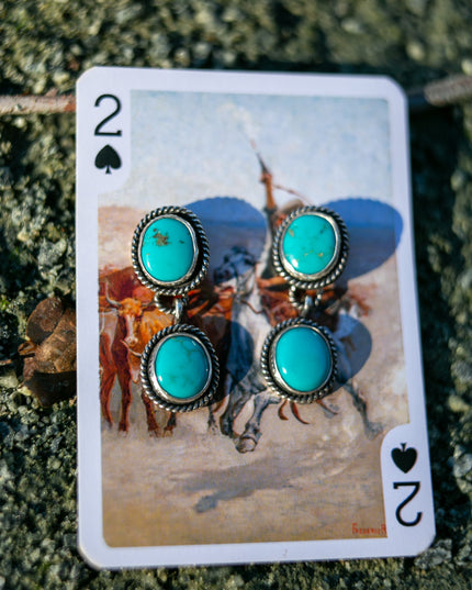 Sonoran Turquoise Dangle Earrings