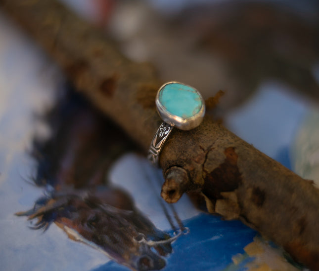 Blueberry Turquoise Ring
