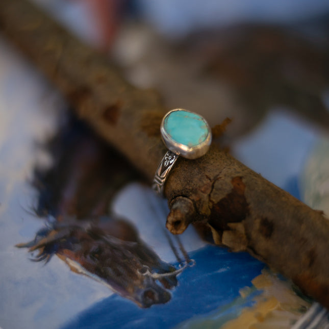 Blueberry Turquoise Ring