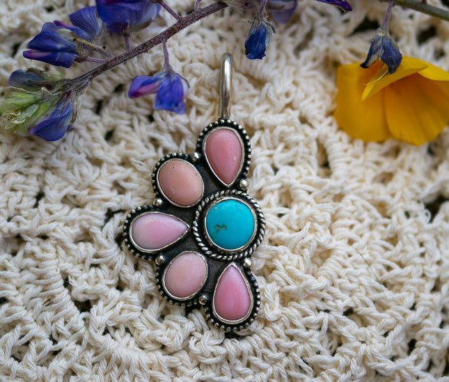 Half Blossom Pendant