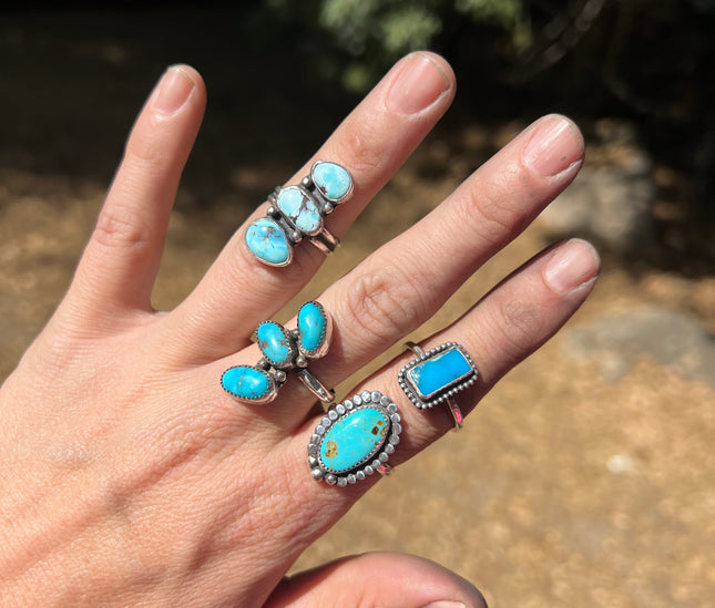 Deep Blue Bandits Ring