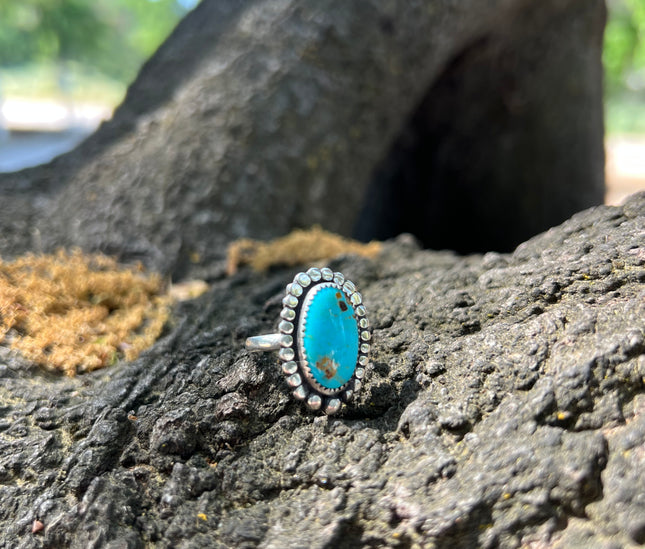 Oval Sonoran Turquoise Ring