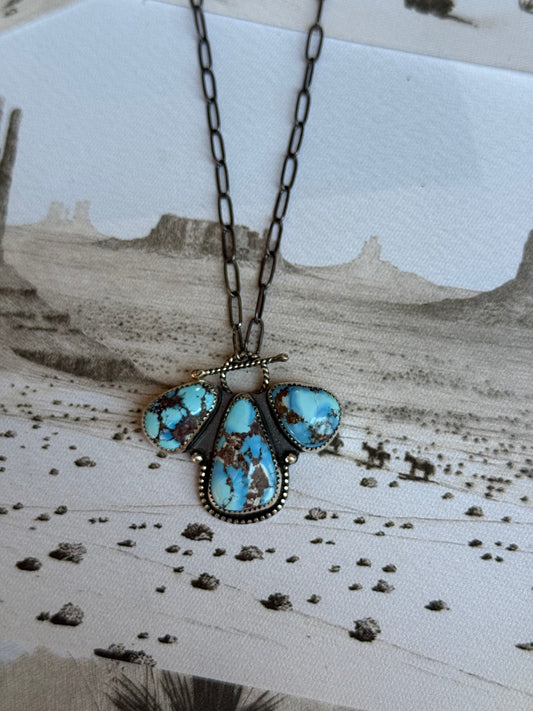 Golden Hills Turquoise Necklace