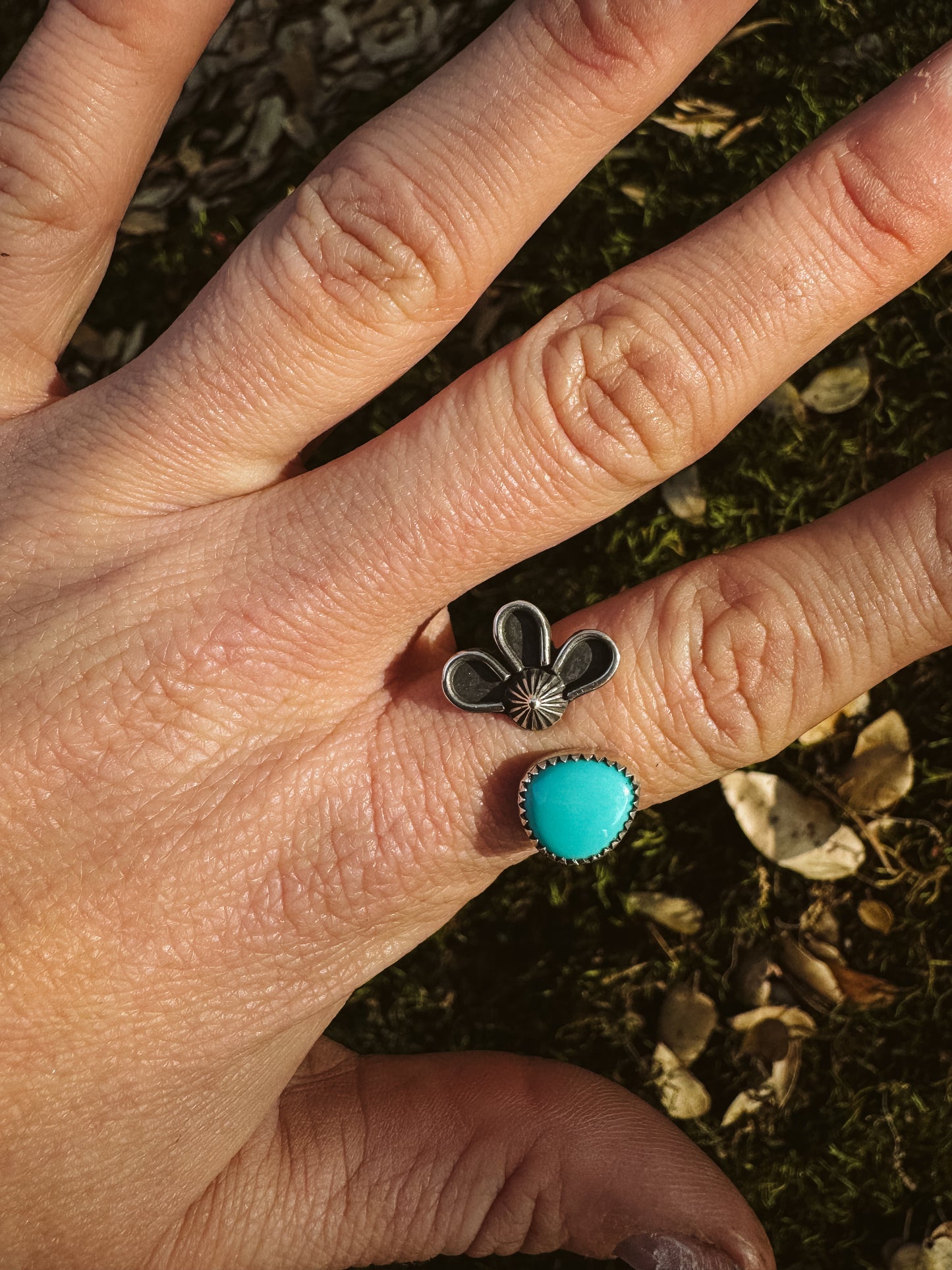 Sonoran Flower Split Ring