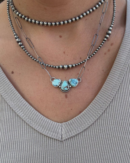 Golden Hills Trio Necklace