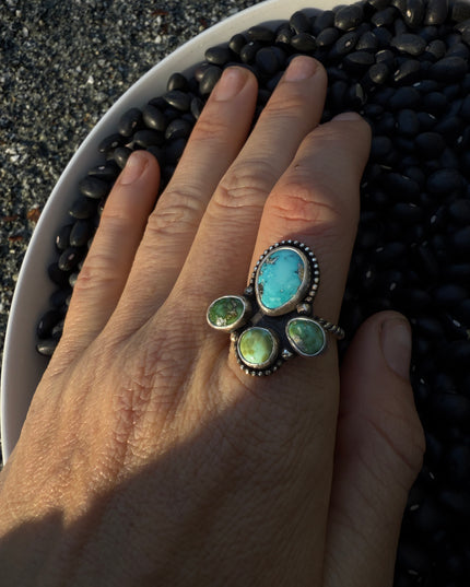 Morenci & Sonoran Turquoise Ring