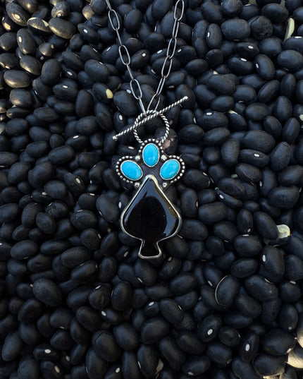 Spade and Kingman Necklace
