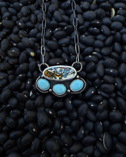 Blue Bell Turquoise Necklace