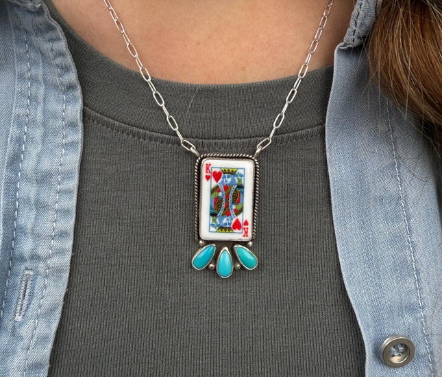 King of Hearts Necklace