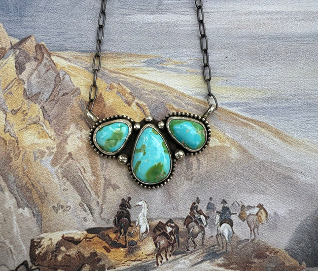 Three-Stone Sonoran Necklace