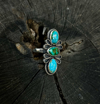 Trio Turquoise Ring