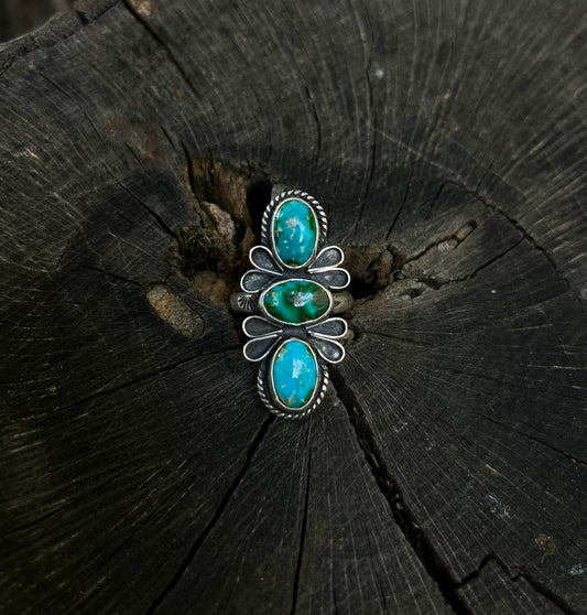 Trio Turquoise Ring