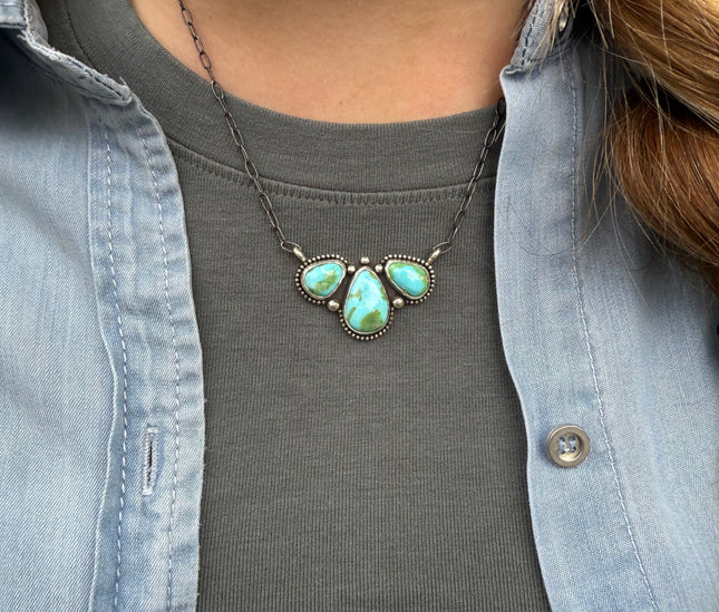 Three-Stone Sonoran Necklace
