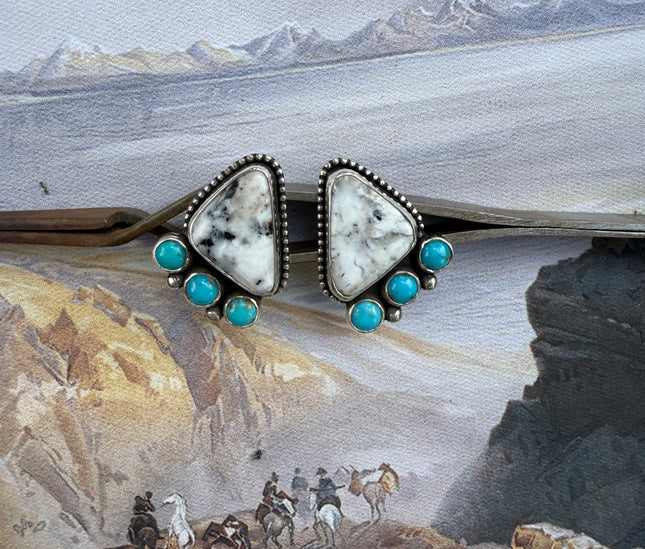 Buffalo & Blue Studs