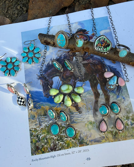Blueberry Turquoise Ring