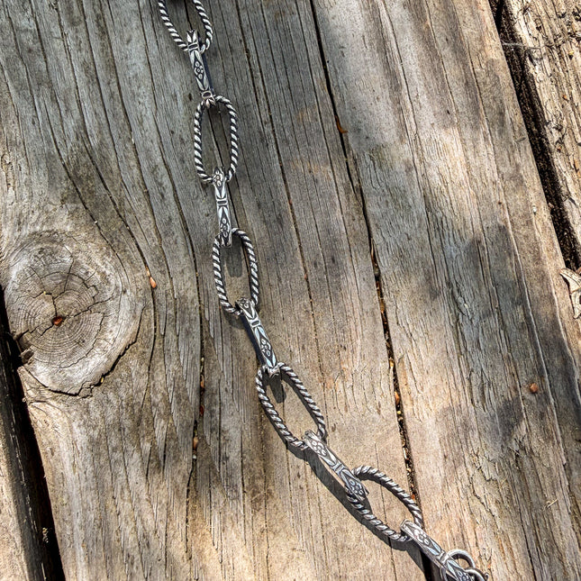 Handmade Twisted Floral Bracelet