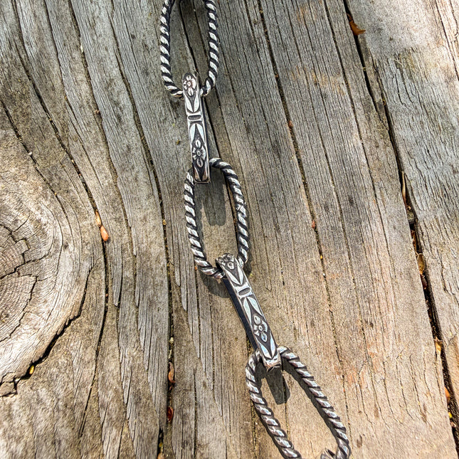 Handmade Twisted Floral Bracelet