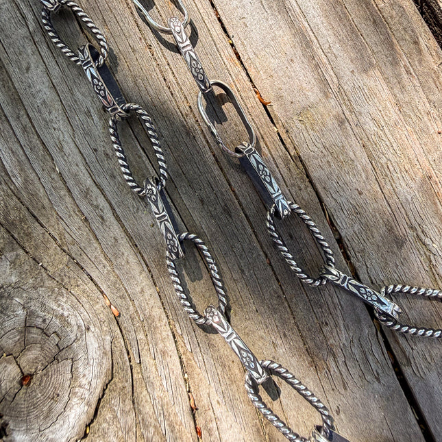 Handmade Twisted Floral Bracelet