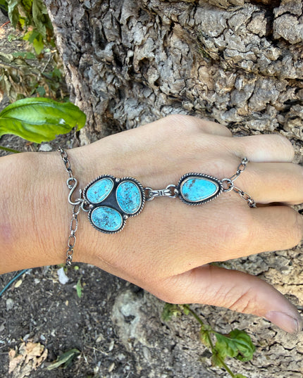 Turquoise Hand Chain
