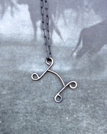 Small Grazer Bit Necklace 18"