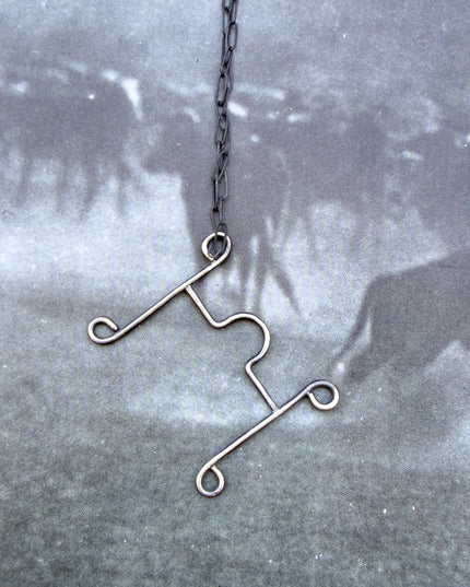 Large Correction Bit Necklace 18"