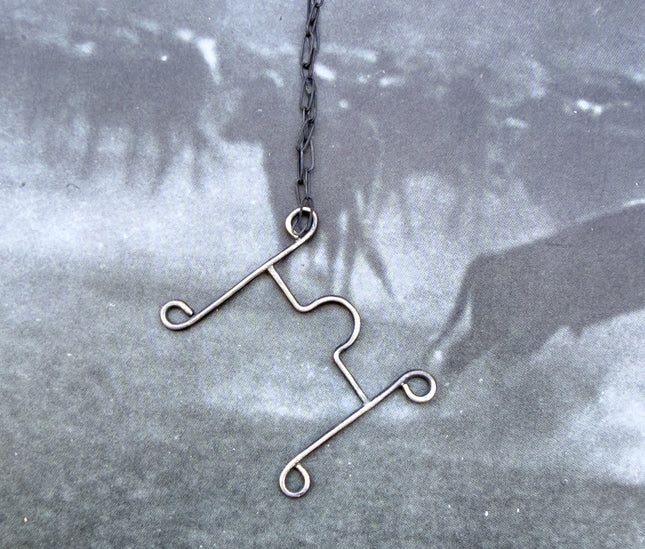 Large Correction Bit Necklace 18"