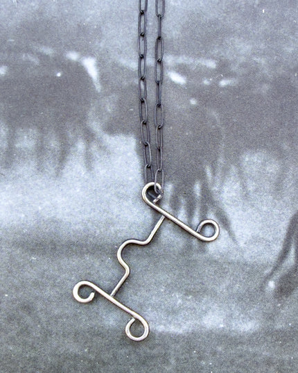 Small Correction Bit Necklace 18"