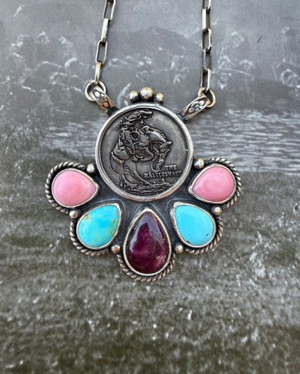 Rattlesnake Nickel Necklace